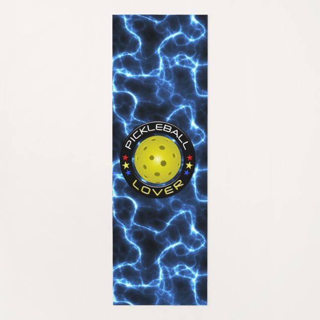 Tapete De Yoga Opções do Lover 1 da Pickleball (Frente)