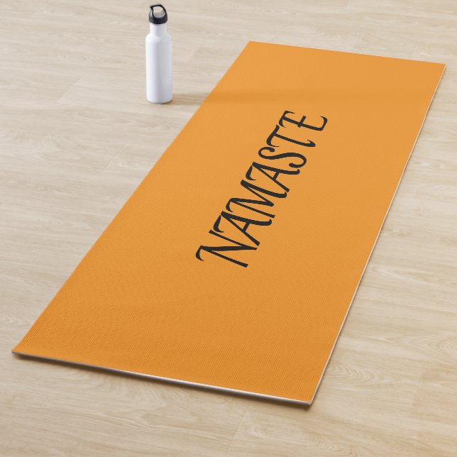 Tapete De Yoga Orange Namaste Yoga Mat (In Situ)