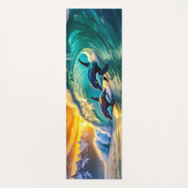 Tapete De Yoga Orcas Em Design Por Rich AMeN Gill