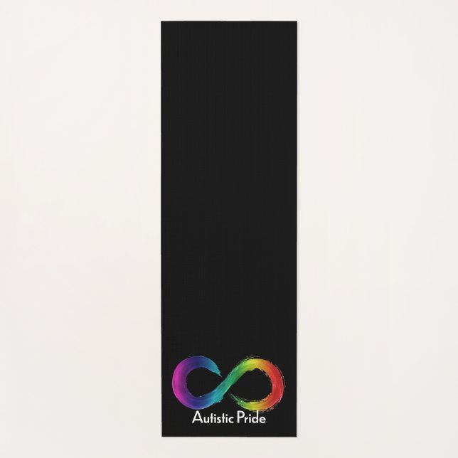 Tapete De Yoga Orgulho Autista Yoga Mat (Frente)