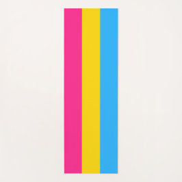 Tapete De Yoga Orgulho Pansexual (Bandeira Pan)