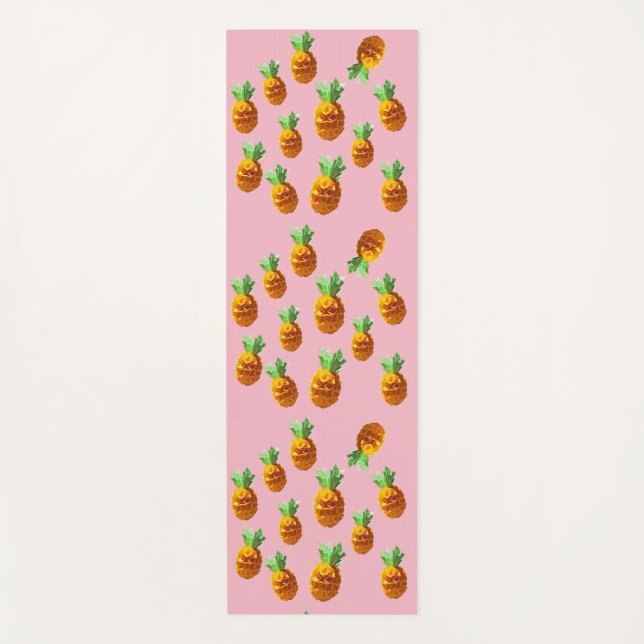 Tapete De Yoga Origami Pineapple Yoga Mat (Frente)