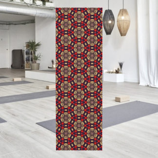 Tapete De Yoga Ornamental Cherry Blossom Pattern Yoga Mat