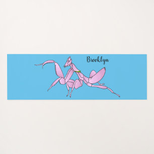Tapete De Yoga Orquídea de desenho