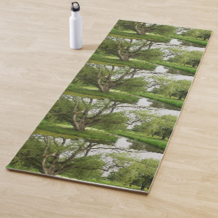 Tapete De Yoga Os verdes de grande pre