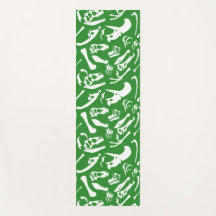 Ossos de dinossauro (verde)