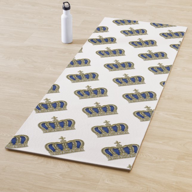 Tapete De Yoga Ouro Crown - luxo Real 5 (In Situ)