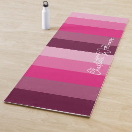 Tapete De Yoga PADRÃO bonito PINK COLOR PALETTE PALETA PALETA PAL