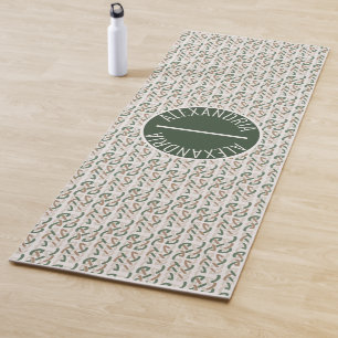 Tapete De Yoga Padrão Celta Tradicional Personalizado