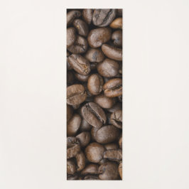 Tapete De Yoga Padrão De Bean De Café