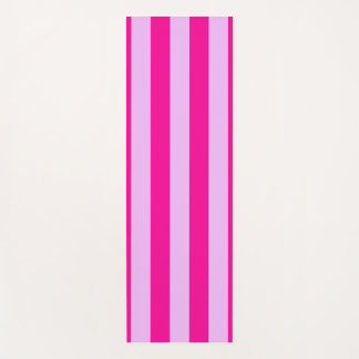 Tapete De Yoga Padrão de distribuição rosa e magenta