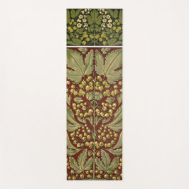 Tapete De Yoga Padrão de Folha Antiquado Yoga Mat