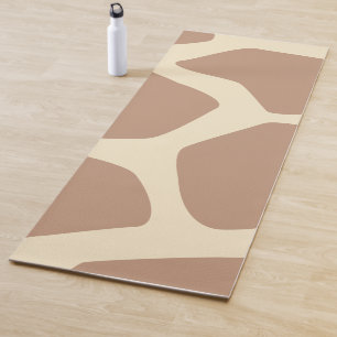 Tapete De Yoga Padrão de girafa moderna
