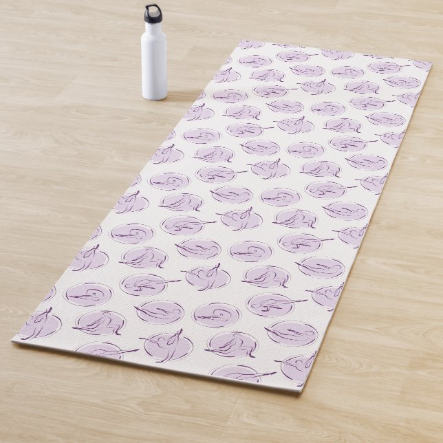 Tapete De Yoga padrão de poses ioga (In Situ)