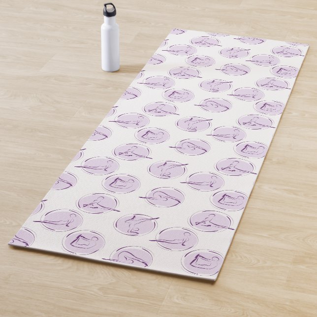 Tapete De Yoga padrão de poses ioga (In Situ)