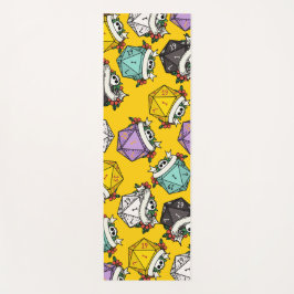 Tapete De Yoga Padrão do Conjunto de Dados D20