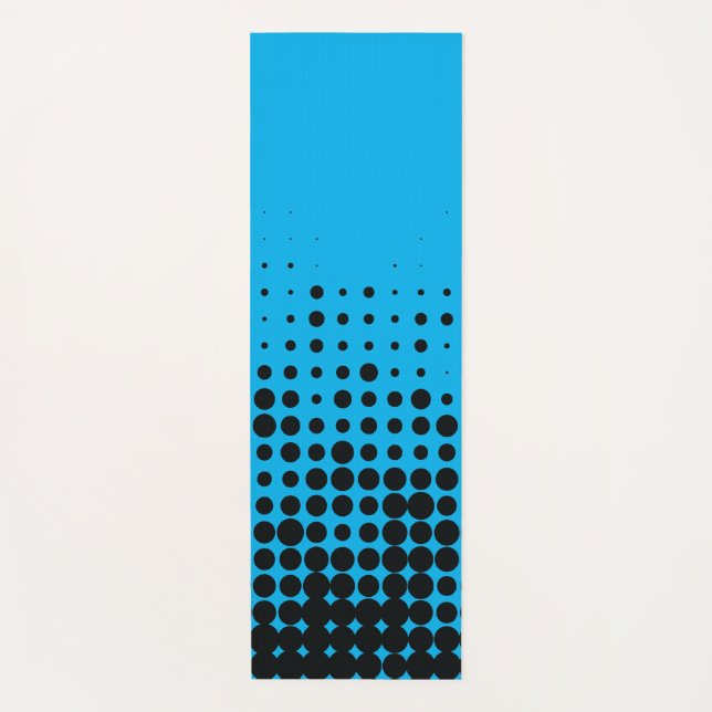 Tapete De Yoga Padrão geométrico moderno, lúdico (Frente)