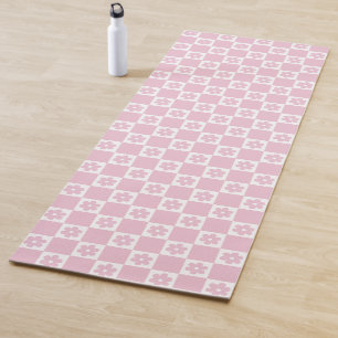 Tapete De Yoga Padrão selecionado da Flor Rosa