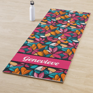 Tapete De Yoga Padrão Simples Fantástico de Namaste Personalizado