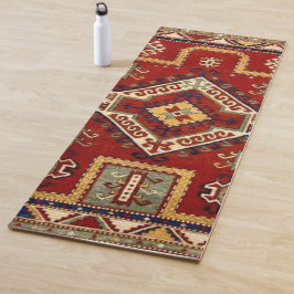 Tapete De Yoga Padrão Turco de Rug Persa