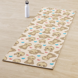 Tapete De Yoga Padrões De Laminhas, Laminhas Cutas, Corações