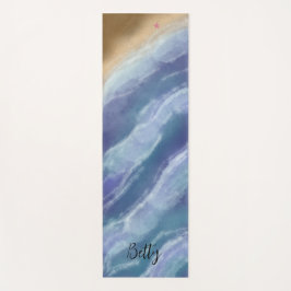 Tapete De Yoga Painted waves Yogamatte