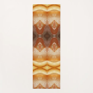 Tapete De Yoga Pale Peachy Ikat Pouf