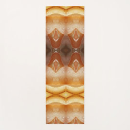 Tapete De Yoga Pale Peachy Ikat Pouf