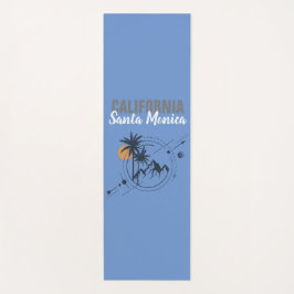 Tapete De Yoga Palmas Geométricas de Monica California