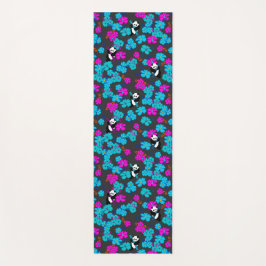 Tapete De Yoga Panda Paradise Bloom