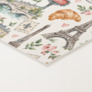 Tapete De Yoga Paris Icons Chic Design