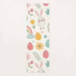 Tapete De Yoga Páscoa Bunny Pattern