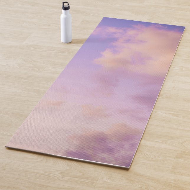 Tapete De Yoga Pastel Cloud & Sakura (two sided design) (In Situ)