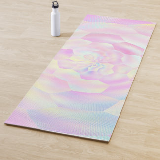 Tapete De Yoga Pastel Honeycomb Beehive