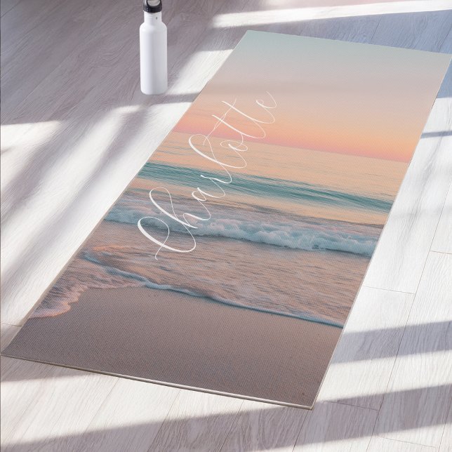 Tapete De Yoga Pastel Sunset Custom  (Pastel Sunset Custom Yoga Mat)