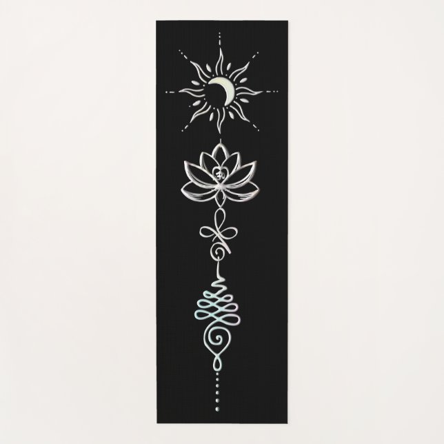 Tapete De Yoga Pastel Unalome Group (Frente)