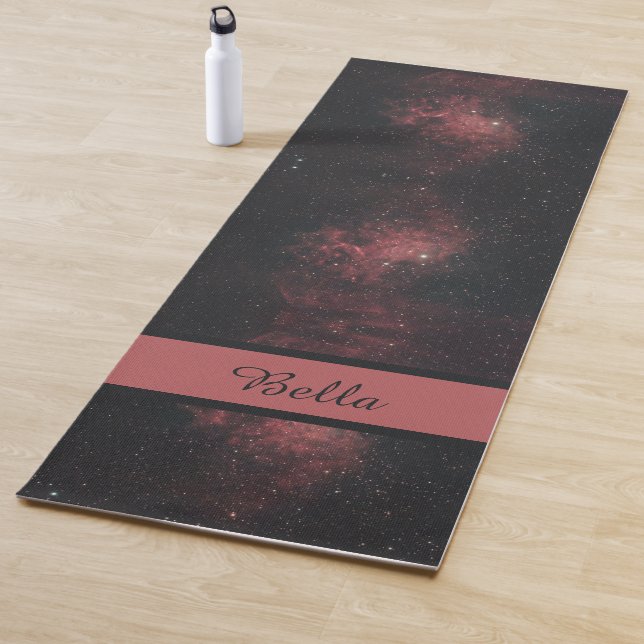Tapete De Yoga Patterno Cósmico de Galáxia Ioga Mat (In Situ)