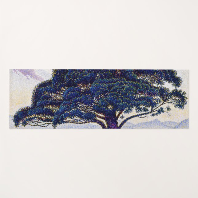 Tapete De Yoga Paul Signac - O Pinho de Bonaventura (Frente (Horizontal))
