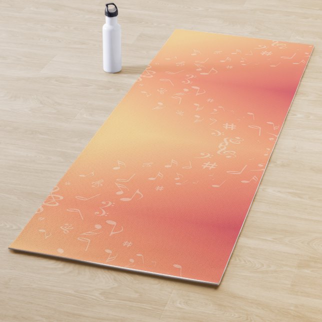 Tapete De Yoga Peach Music (In Situ)