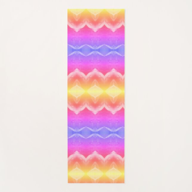 Tapete De Yoga Peachy Ikat 7 Ipanema (Frente)