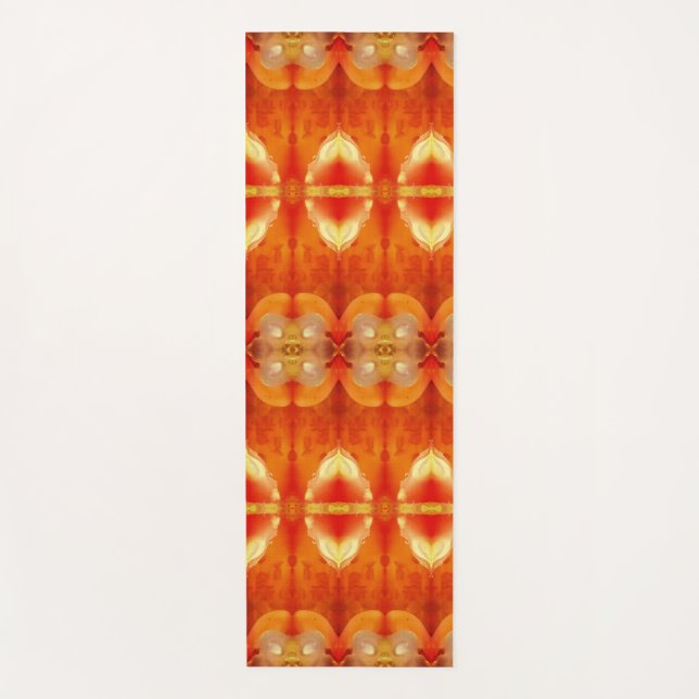 Tapete De Yoga Peachy Ikat Pouf Recoleta (Frente)