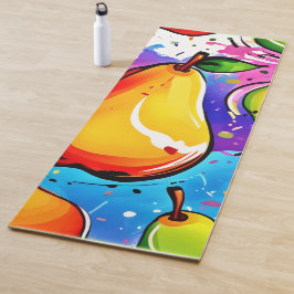 Tapete De Yoga Pears Pop Art