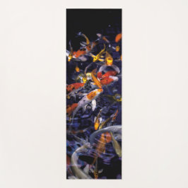 TAPETE DE YOGA PEIXE KOI SOBRE O FLUXO