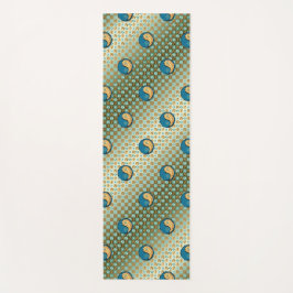 Tapete De Yoga Peixes e Corrente de Fogo