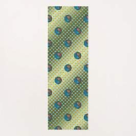 Tapete De Yoga Peixes e Dragão da Terra