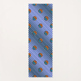 Tapete De Yoga Peixes e Ox de madeira