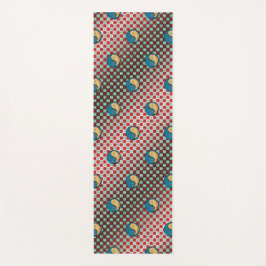 Tapete De Yoga Peixes e Tigre de Fogo