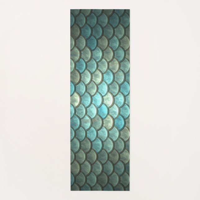 Tapete De Yoga Pele Sereia (Frente)