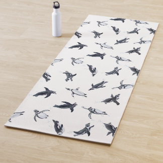 Tapete De Yoga Penguin Flight Squad | Ocean Art Design