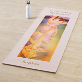 Tapete De Yoga Personalised Yoga Mat | Grounded Graceful Goddess 